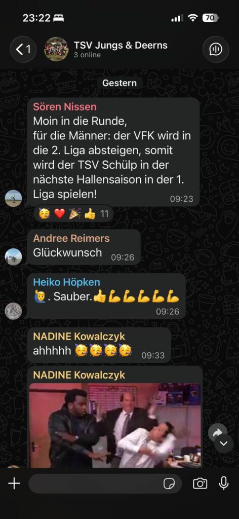 Die Nachricht, auf die wir gehofft haben: TSV Schülp spielt 2026/27 in der 1. Bundesliga Nord.