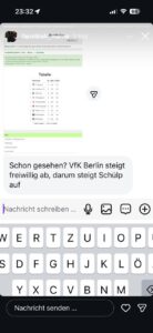 Faustballmeme Erwähnung TSV Schülp