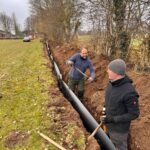Arbeitseinsatz zur Sportplatzvorbereitung beim TSV Schülp