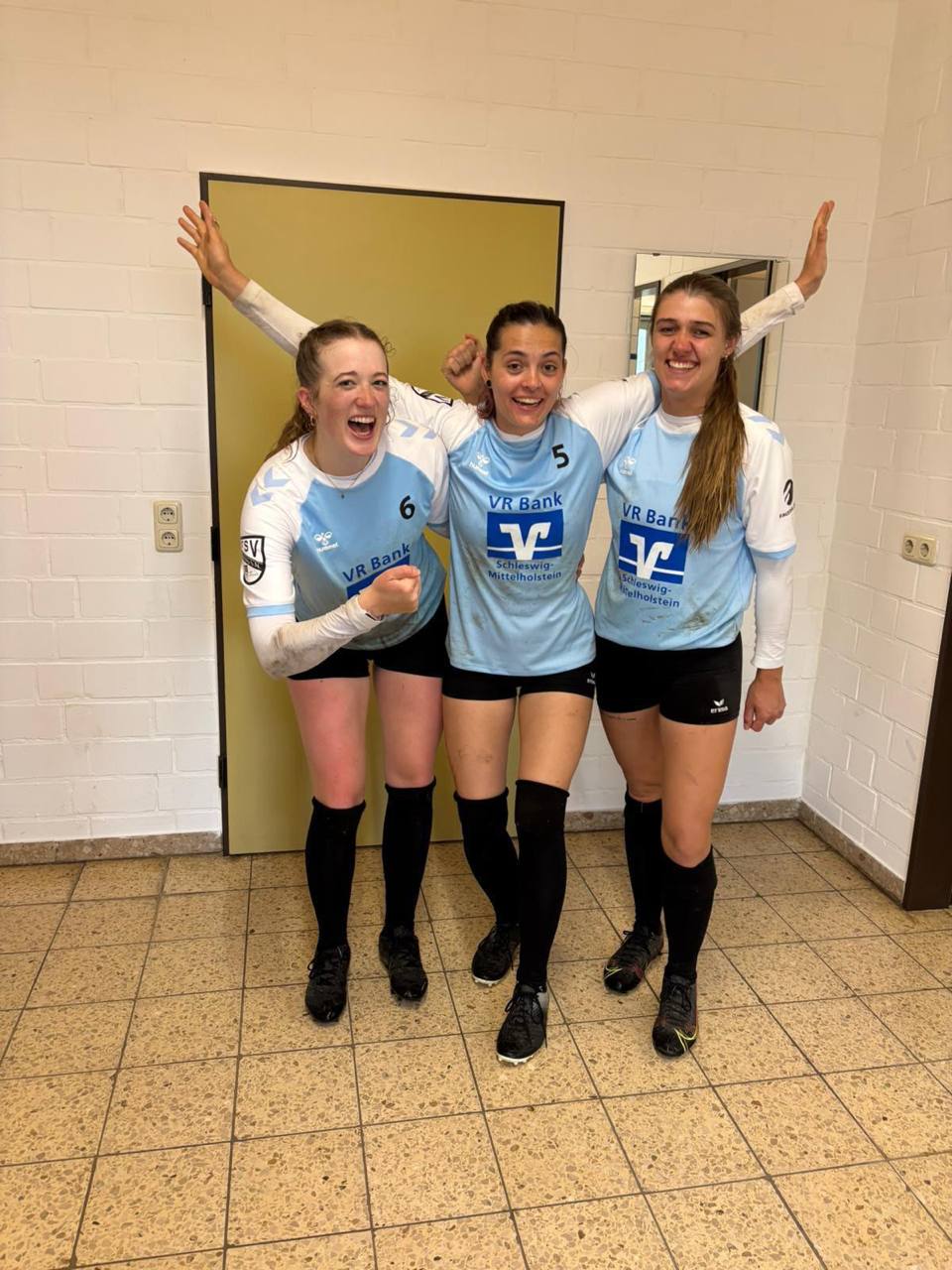 TSV Schülp Faustball Frauen nach dem Heimspieltag